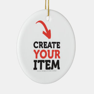 CREATE-YOUR-OWN DIY kundenspezifische Keramikornament