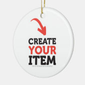 CREATE-YOUR-OWN DIY kundenspezifische Keramikornament (Links)