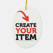 CREATE-YOUR-OWN DIY kundenspezifische Keramikornament (Vorne)