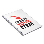 CREATE-YOUR-OWN DIY kundenspezifische Notizblock (Rechte Seite)