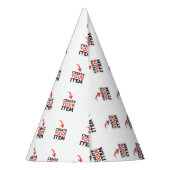 CREATE-YOUR-OWN DIY kundenspezifische Partyhütchen (Rückseite)