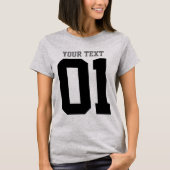 CREATE-YOUR-OWN DIY kundenspezifische T-Shirt (Vorderseite)