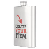 CREATE-YOUR-OWN DIY kundenspezifischer Flachmann (Links)
