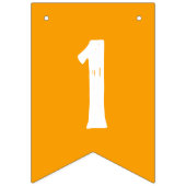 CREATE-YOUR-OWN DIY kundenspezifischer Wimpelkette (Erste Fahne)