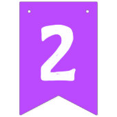 CREATE-YOUR-OWN DIY kundenspezifischer Wimpelkette (Zweite Fahne)