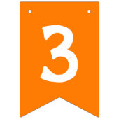 CREATE-YOUR-OWN DIY kundenspezifischer Wimpelkette (Dritte Fahne)