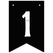 CREATE-YOUR-OWN DIY kundenspezifisches Wimpelkette (Erste Fahne)