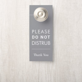 Create Your Own Do Not Disturb Wedding Door Hanger Türanhänger