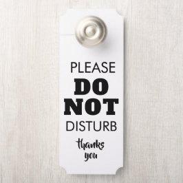 Create Your Own | Do Not Disturb & Wellcome Custom Türanhänger