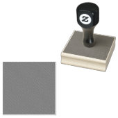 Create Your Own editable dark gray Gummistempel (Stempel)