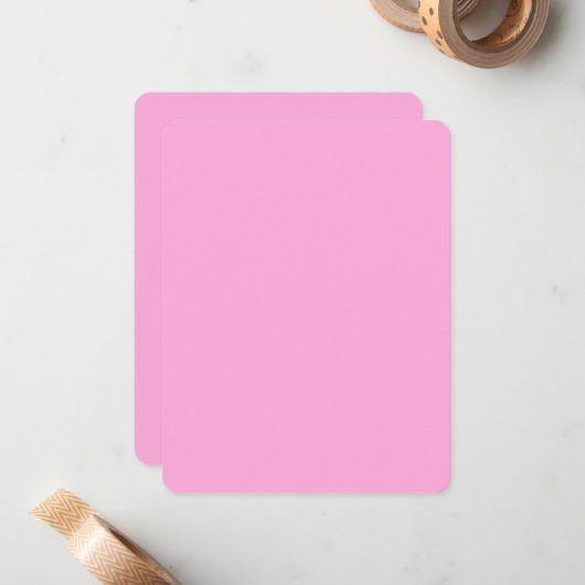 Create Your Own editable Mitteilungskarte (Vorderseite/Rückseite Beispiel)