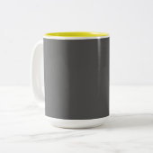 Create Your Own editable Mug Zweifarbige Tasse (Vorderseite Links)