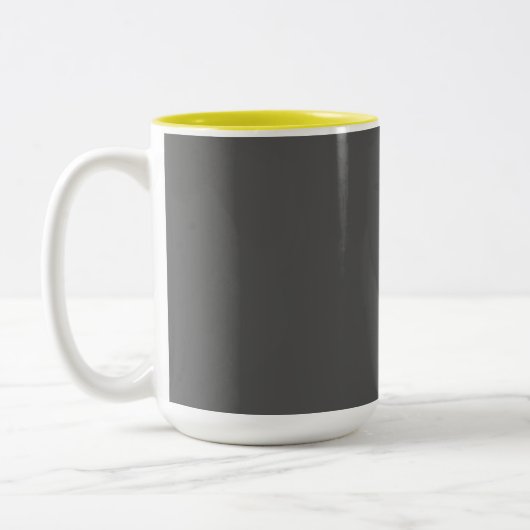 Create Your Own editable Mug Zweifarbige Tasse (Links)