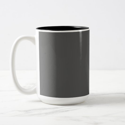 Create Your Own editable Mug Zweifarbige Tasse (Links)