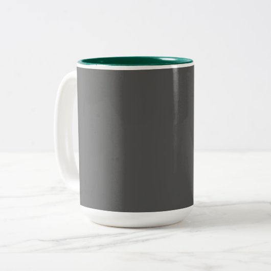Create Your Own editable Mug Zweifarbige Tasse (Vorderseite Links)
