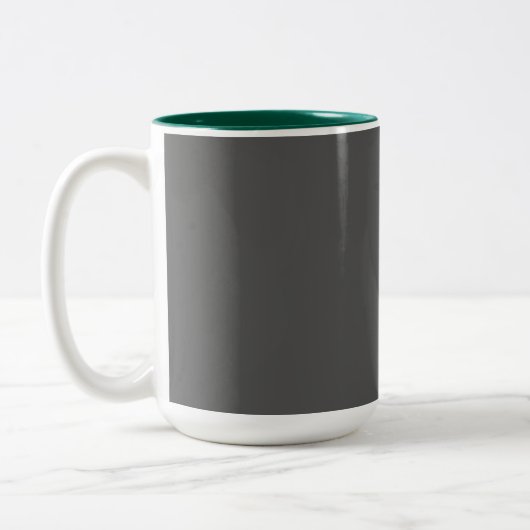 Create Your Own editable Mug Zweifarbige Tasse (Links)