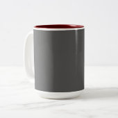 Create Your Own editable Mug Zweifarbige Tasse (Vorderseite Links)