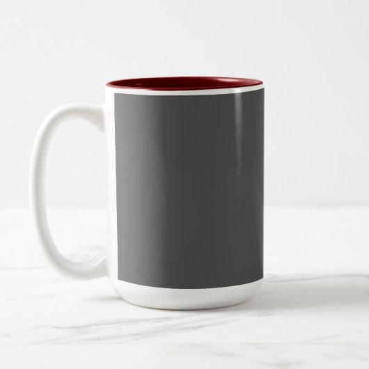 Create Your Own editable Mug Zweifarbige Tasse (Links)
