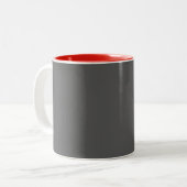 Create Your Own editable Mug Zweifarbige Tasse (Vorderseite Links)