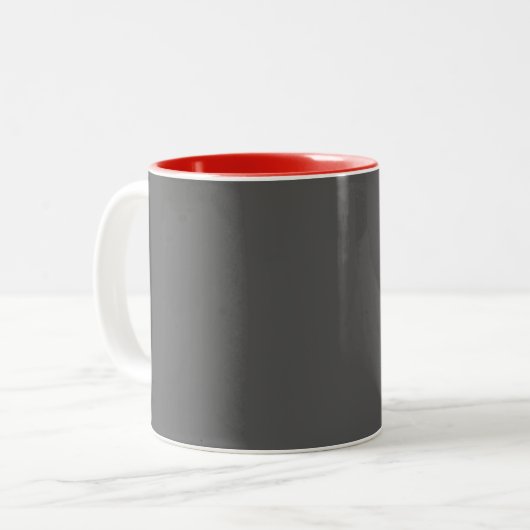 Create Your Own editable Mug Zweifarbige Tasse (Vorderseite Links)