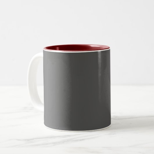 Create Your Own editable Mug Zweifarbige Tasse (Vorderseite Links)
