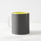 Create Your Own editable Mug Zweifarbige Tasse (Vorderseite Links)