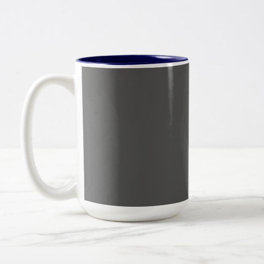 Create Your Own editable Mug Zweifarbige Tasse (Links)