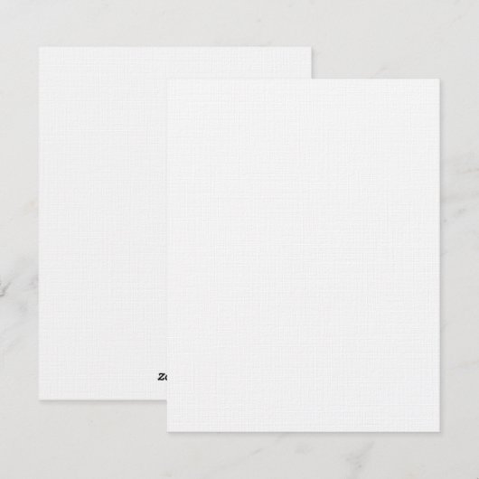 Create Your Own Einladung (Vorne/Hinten)