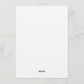 Create Your Own Einladung (Rückseite)