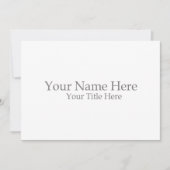 Create Your Own Einladung (Vorderseite)