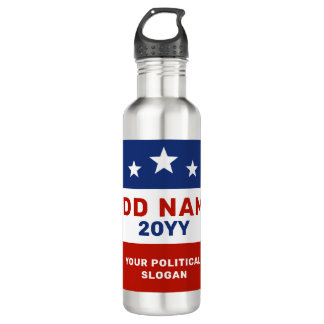 Create Your Own Election Campaign Water Bottle Edelstahlflasche