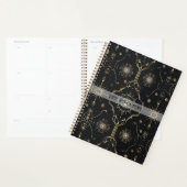 Create Your Own Elegant Gold Magic Symbols Black Planer (Anzeige)