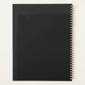 Create Your Own Elegant Gold Mystical Symbols Planer (Rückseite)