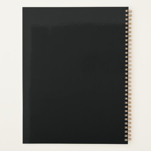 Create Your Own Elegant Gold Tarot Patchwork Planer (Rückseite)