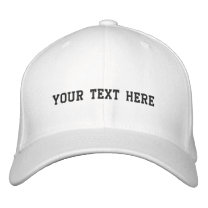 Create Your Own Embroidered Basic Flexfit Wool Cap Bestickte Kappe