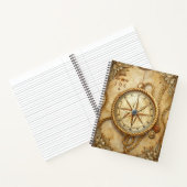 Create Your Own Explorer Compass Rose Notizblock (Innenseite)