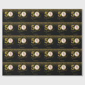 Create Your Own Fabulous Birthday Photo Invitation Geschenkpapier (Flach)