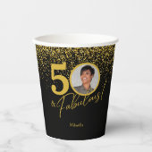 Create Your Own Fabulous Birthday Photo Pappbecher (Vorderseite)