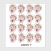 Create Your Own Face Sticker (Blatt)