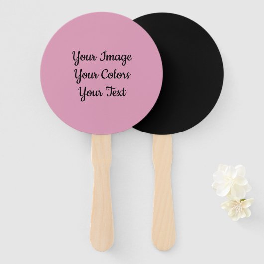 Create Your Own Fächer (Vorne und Hinten)