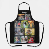 Create your own family photo collage name schürze (Vorderseite)