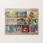 Create your own family photo collage puzzle (Horizontal)