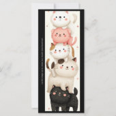 Create Your Own Fat Cat Stack Bookmark Card (Vorderseite)
