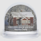 Create your own first christmas in our new home schneekugeln (Vorderseite)