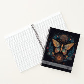 Create Your Own Floral Butterfly Totem Notizblock (Innenseite)