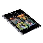 Create your own Foto Klebemasse monogrammed Notizblock (Rechte Seite)