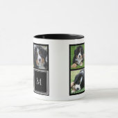 Create your own Foto Klebemasse monogrammed Tasse (Zentrum)