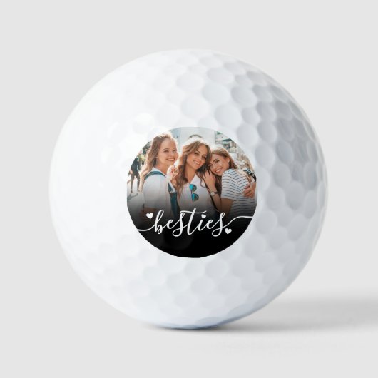Create your Own Friend Photo Golfball (Vorderseite)