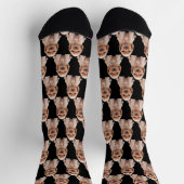 Create your own Funny Custom Photo Crew  Socken (Oben)