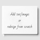 Create Your Own Gästebuch (Vorderseite)